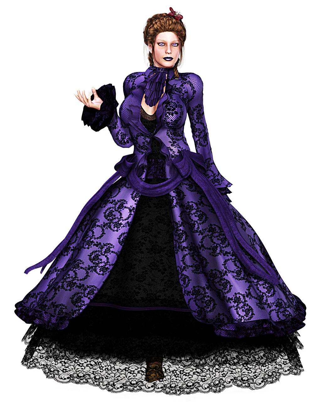 动漫世界中的紫色头发角色,紫色头发的魅力与经典角色盘点